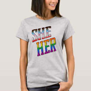 Sie / ihr Progress Prix Pronouns T - Shirt