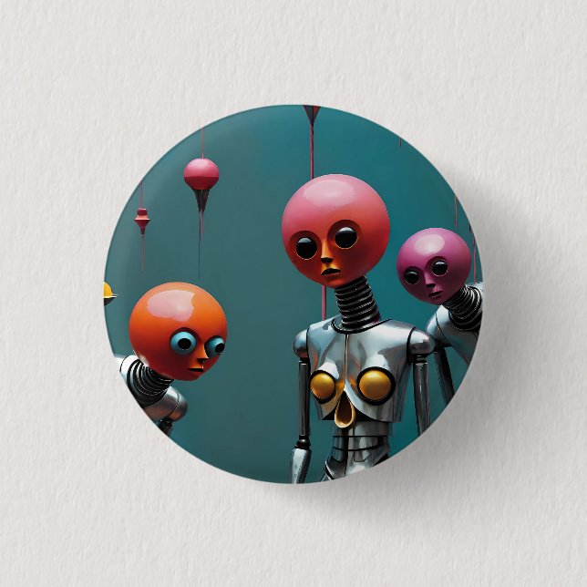 Sie im Schlaf beobachten Button (Vorderseite)