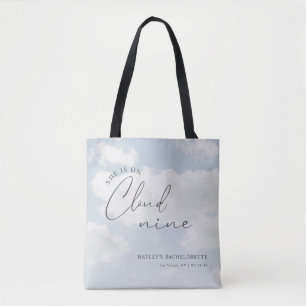 Sie ist auf Cloud 9 Junggeselinnen-Abschied Favori Tasche