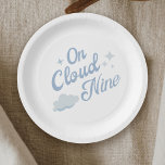 Sie ist auf Cloud 9 Junggeselinnen-Abschied Pappteller<br><div class="desc">Bridge ist auf Cloud 9 Junggeselinnen-Abschied Papier Teller</div>