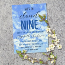 Sie ist auf Cloud Nine! Brautparty