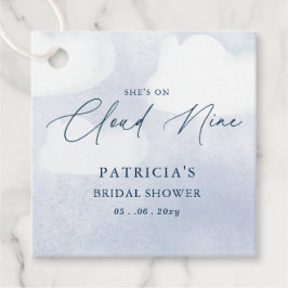 Sie ist auf Cloud Nine Brautparty Geschenkanhänger