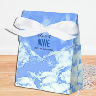 Sie ist auf Wolke 7! Brautparty/Junggesellinnenabs Geschenkschachtel
