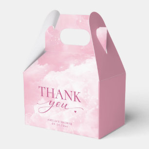 Sie ist auf Wolke 7 Pink Junggesellinnenabschied Geschenkschachtel