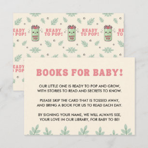 Sie ist bereit, das Baby Shower Boho Kawaii Soda z Begleitkarte