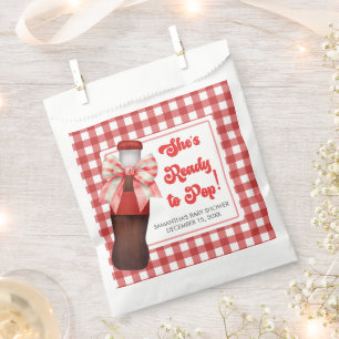 Sie ist bereit, das Baby zu bekommen - Babyparty  Geschenktütchen