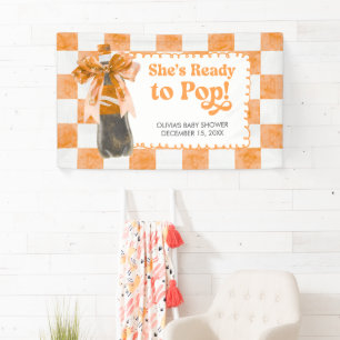 Sie ist bereit zu platzen Baby Shower Banner