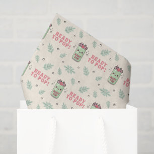 Sie ist bereit zu platzen Baby Shower Boho Kawaii Seidenpapier