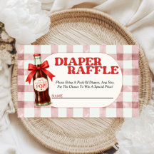 Sie ist bereit zu platzen Baby Shower Windel-Raffl