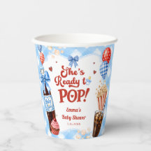 Sie ist bereit zu platzen Soda Blau Gingham Babypa