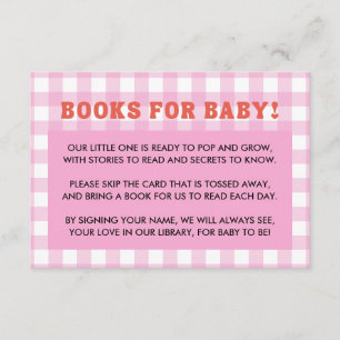 Sie ist bereit zu poppen Baby Shower Retro Rosa Gi Begleitkarte