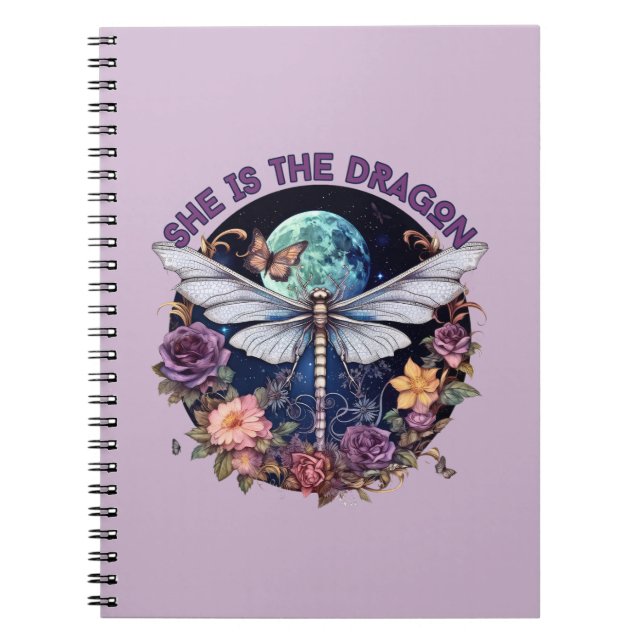 Sie ist der Drache Notizblock (Vorderseite)