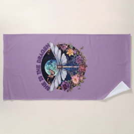 Sie ist der Drache Strandtuch