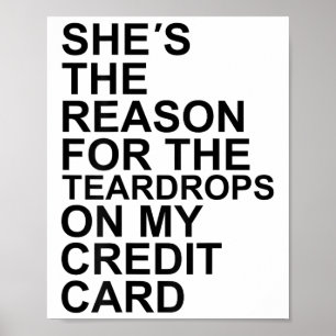Sie ist der Grund für die Teardrops auf meinem Kre Poster