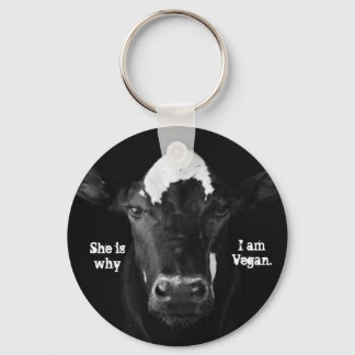 Sie ist der Grund, warum ich Vegane Schlüsselkette Schlüsselanhänger