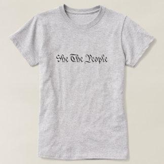 Sie ist der T - Shirt des Volkes