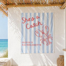 Sie ist ein Fang Coastal Bachelorette-Tapete