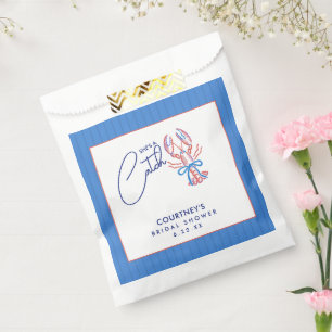 Sie ist ein Fang Coastal Lobster Brautparty Geschenktütchen