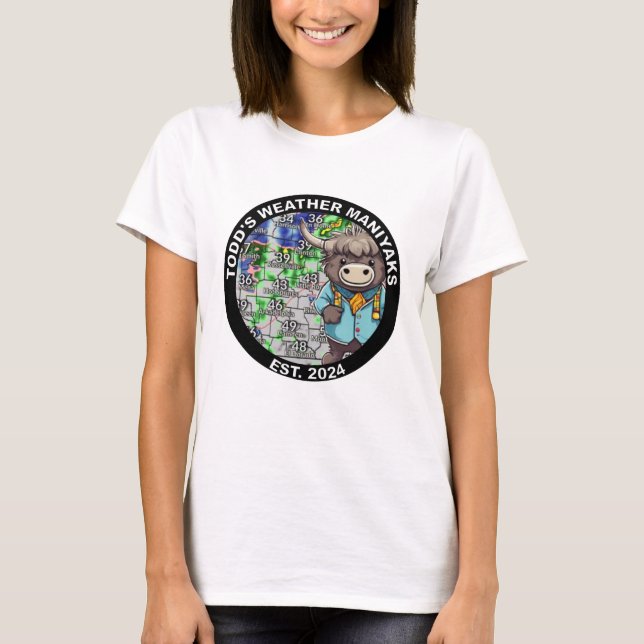 Sie ist ein Manijak (Women's T-Shirt) T-Shirt (Vorderseite)
