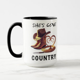 Sie ist ein verschollenes Land Tasse