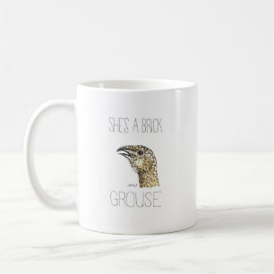 Sie ist ein Ziegelbaum (Großzüchter) Kaffeetasse