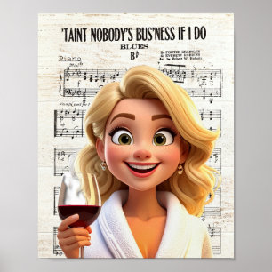 Sie ist ein ziemlich freches Mädchen Poster