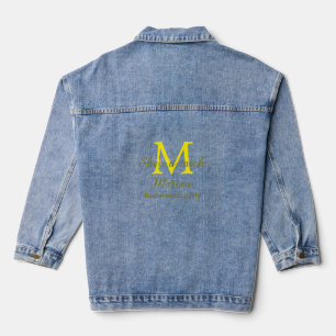 Sie ist eine Fangparty Junggesellinnenabschied n Jeansjacke
