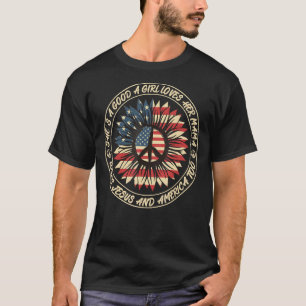 Sie ist eine gute Girl-Liebe. Ihre Mama & God Sonn T-Shirt