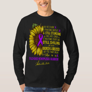 Sie ist eine Hemiplegie-Kriegerin im Kindesalter, T-Shirt
