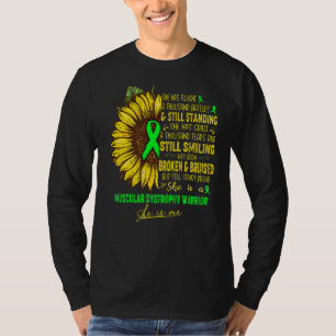 Sie ist eine Muskeldystrophie-Kriegerin, die ich b T-Shirt