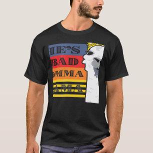 Sie ist eine schlechte Momma Lama für Frauen Tier T-Shirt