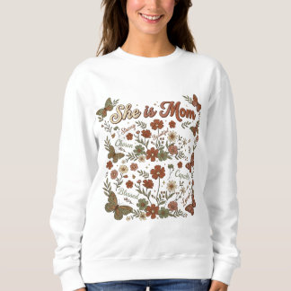 Sie ist eine starke, auserwählte, fähige Mutter Sweatshirt