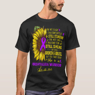 Sie ist Fibromyalgie-Kriegerin und ich T-Shirt