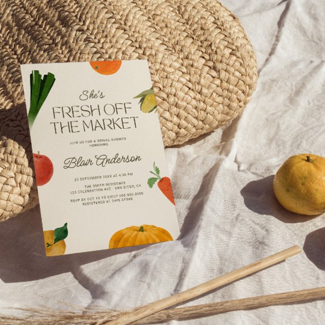 Sie ist frisch vom Brautparty des Marktes Einladung (Von Creator hochgeladen)