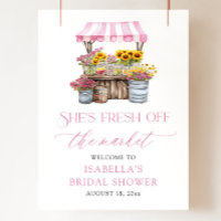 Sie ist frisch vom Markt Brautparty Willkommen