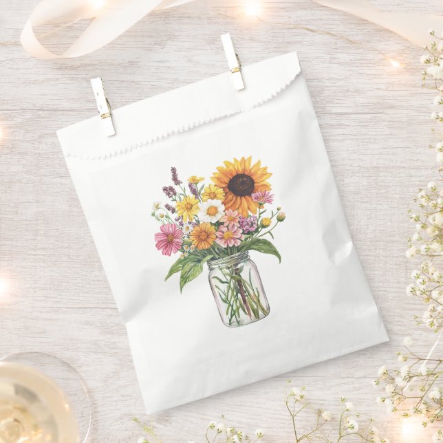 Sie ist frisch vom Markt Geschenktütchen (Ausgeschnitten)