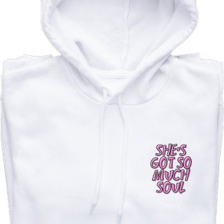 Sie ist Got Herz & Soul Niedlich Graffiti Hoodie