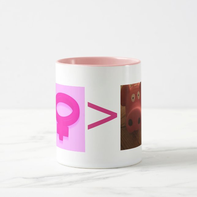 SIE IST GRÖSSERE KAFFEE-TASSE TASSE (Zentrum)