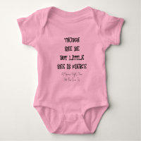 "sie ist heftig" Shakepeare Quote Baby Bodysuit