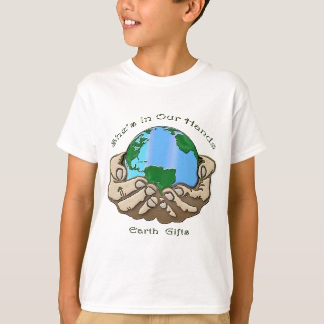 SIE IST IN UNSERER HANDS-Sammlung T-Shirt (Vorderseite)