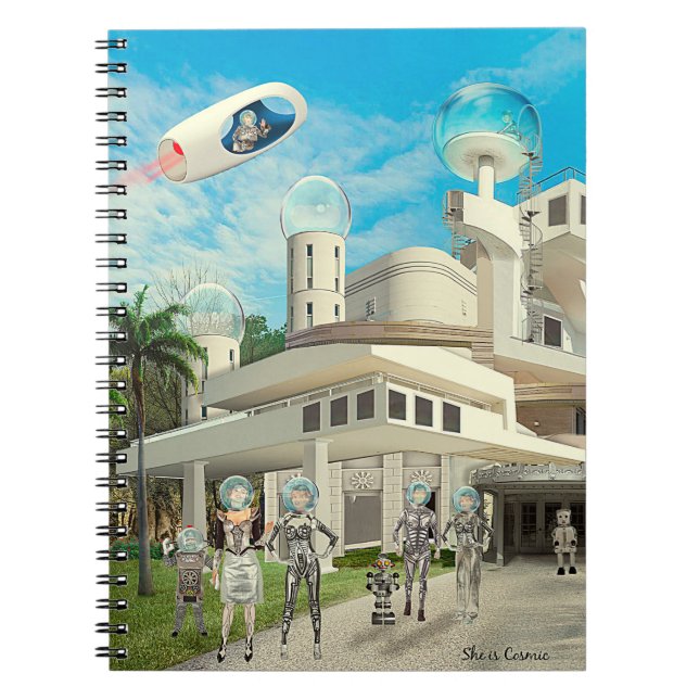 Sie ist kosmisch notizblock (Vorderseite)