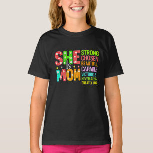 Sie ist Mama T-Shirt - eine wahre Supermacht