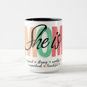 Sie ist Mama Tasse
