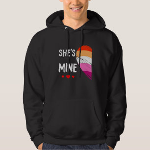 Sie ist mein Lesbenflagge Lgbt passendes Paar für  Hoodie