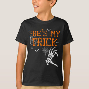 Sie ist mein Trick Hes ist meine Leckerei Hallowee T-Shirt