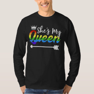 Sie ist meine homosexuelle Freundin, die Lesb pass T-Shirt