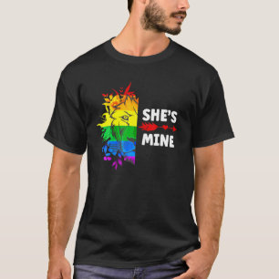 Sie ist meine, ich bin ihre lesbischen Paare Lion  T-Shirt