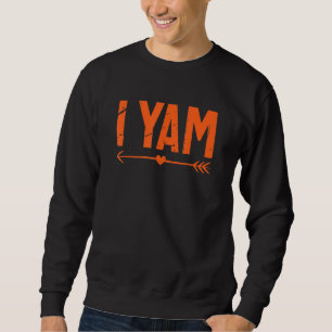 Sie ist meine süße Kartoffel I Yam Erntedank Paare Sweatshirt