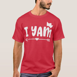 Sie ist meine süße Kartoffel I YAM Erntedank Paare T-Shirt