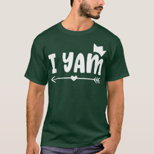 Sie ist meine süße Kartoffel I YAM Erntedank Paare T-Shirt
